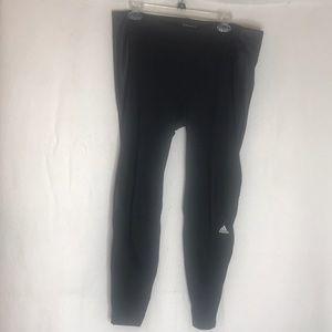 adidas leather trousers